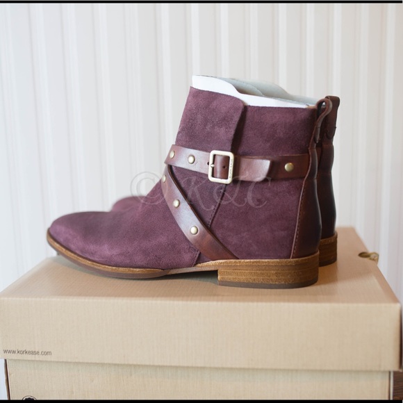 KorkEase Shoes Sale Kork Ease Kenai Boots Burgundy New Poshmark